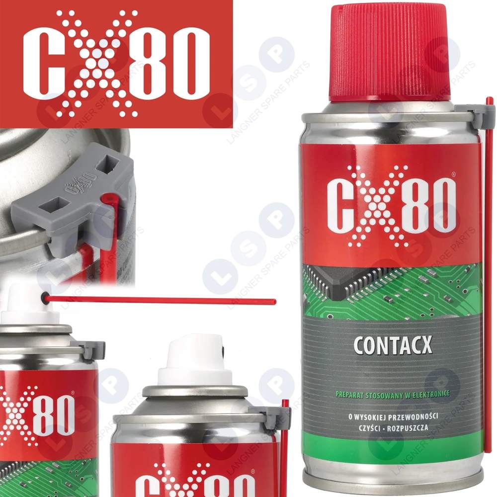 CONTACX čistiaci prostriedok na elektroniku 150ML potenciometre PCB